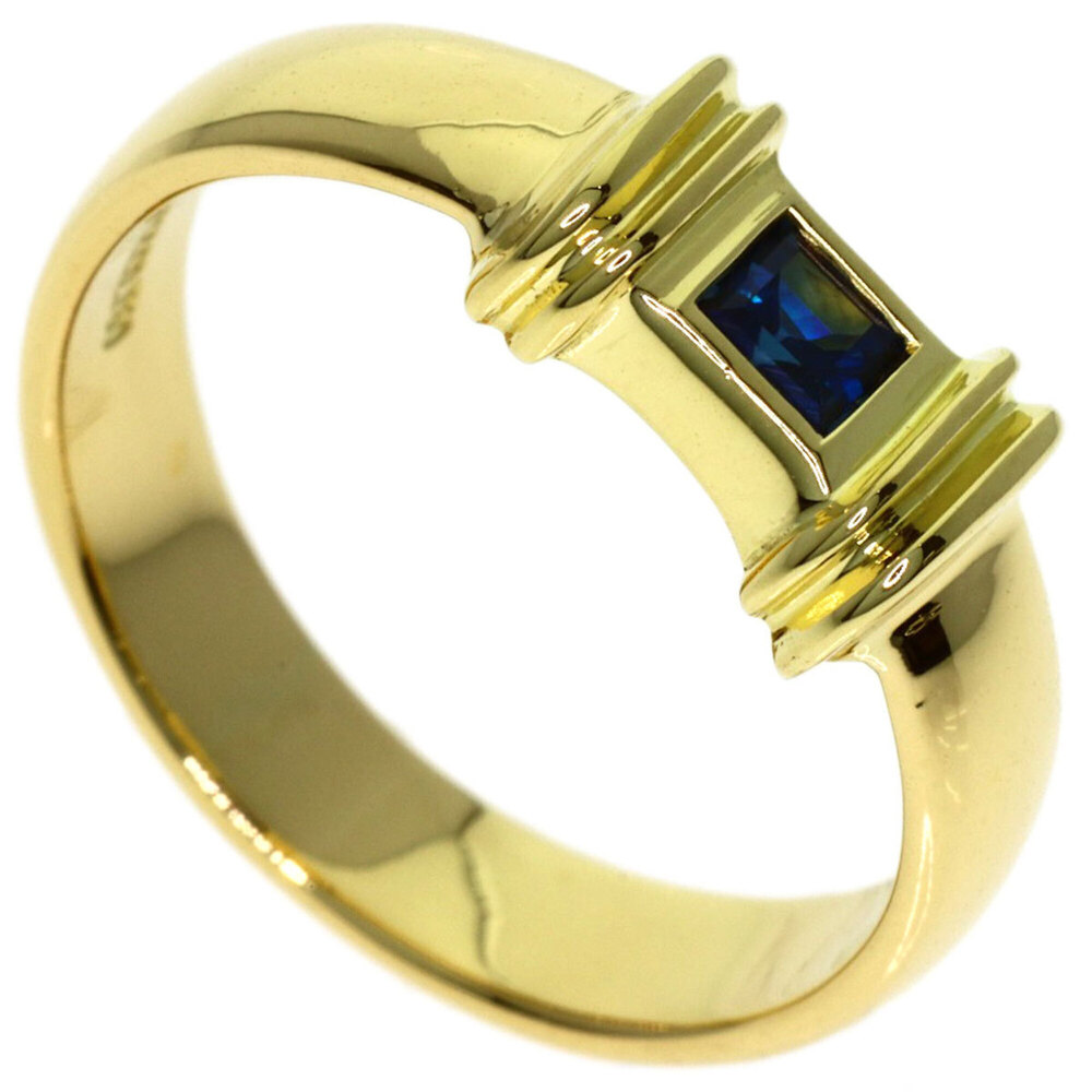 Tiffany & Co. Stacking Sapphire Ring, 18K Yellow Gold, Women's.